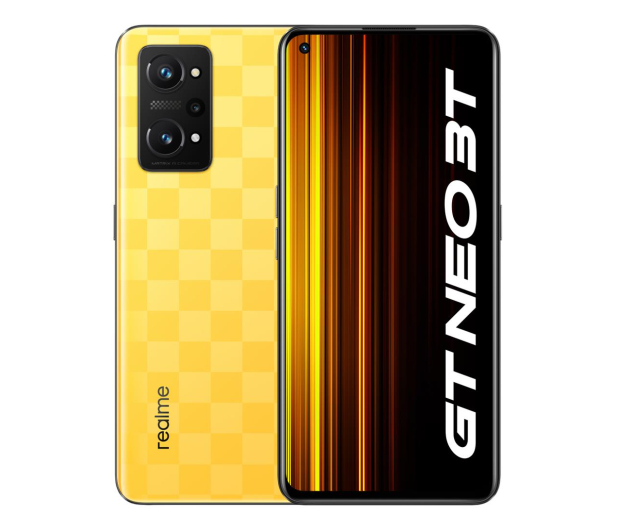 realme GT Neo 3T 8/128GB Yellow 5G 120Hz 80W - 1130387 - zdjęcie